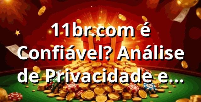 11br.com é Confiável? Análise de Privacidade e Segurança 📊 94% Aprovação